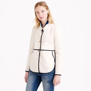 J. Crew black twill jacket